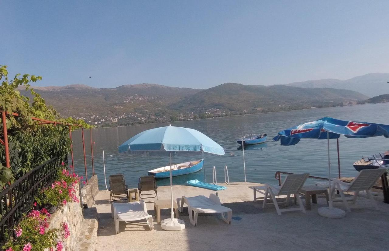 Beachfront Apartments Grunche Ohrid Kültér fotó