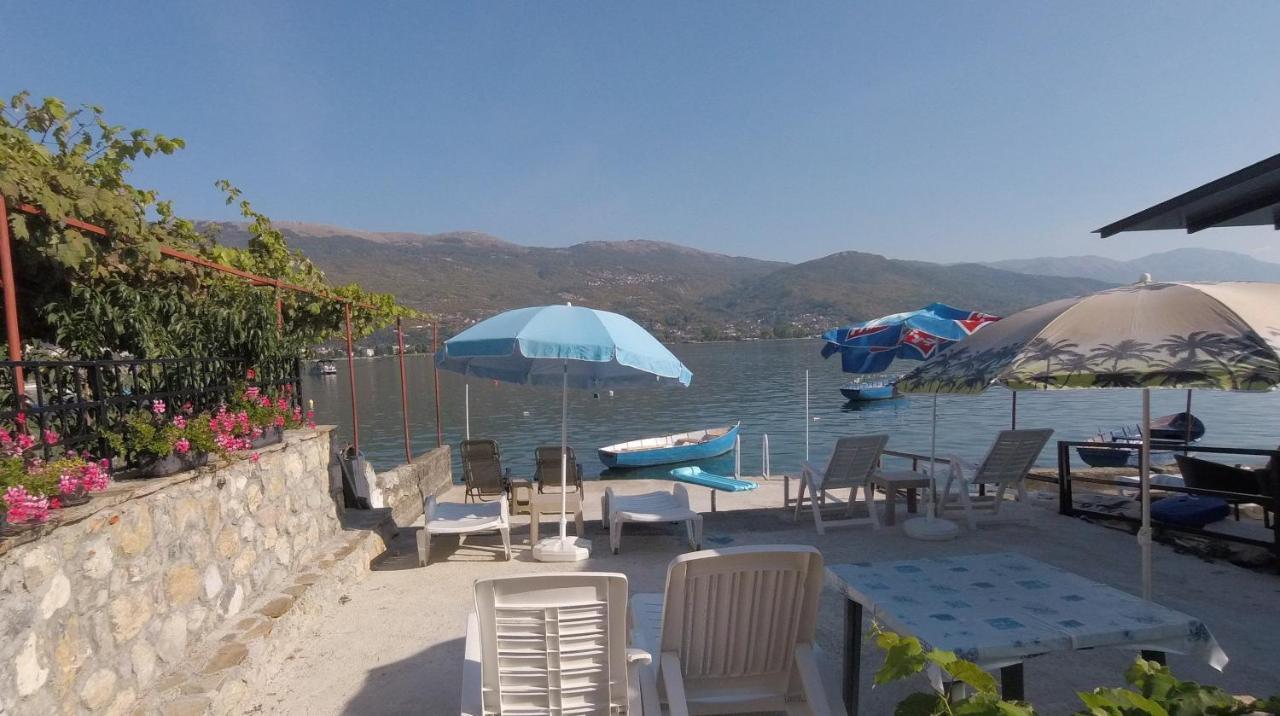 Beachfront Apartments Grunche Ohrid Kültér fotó