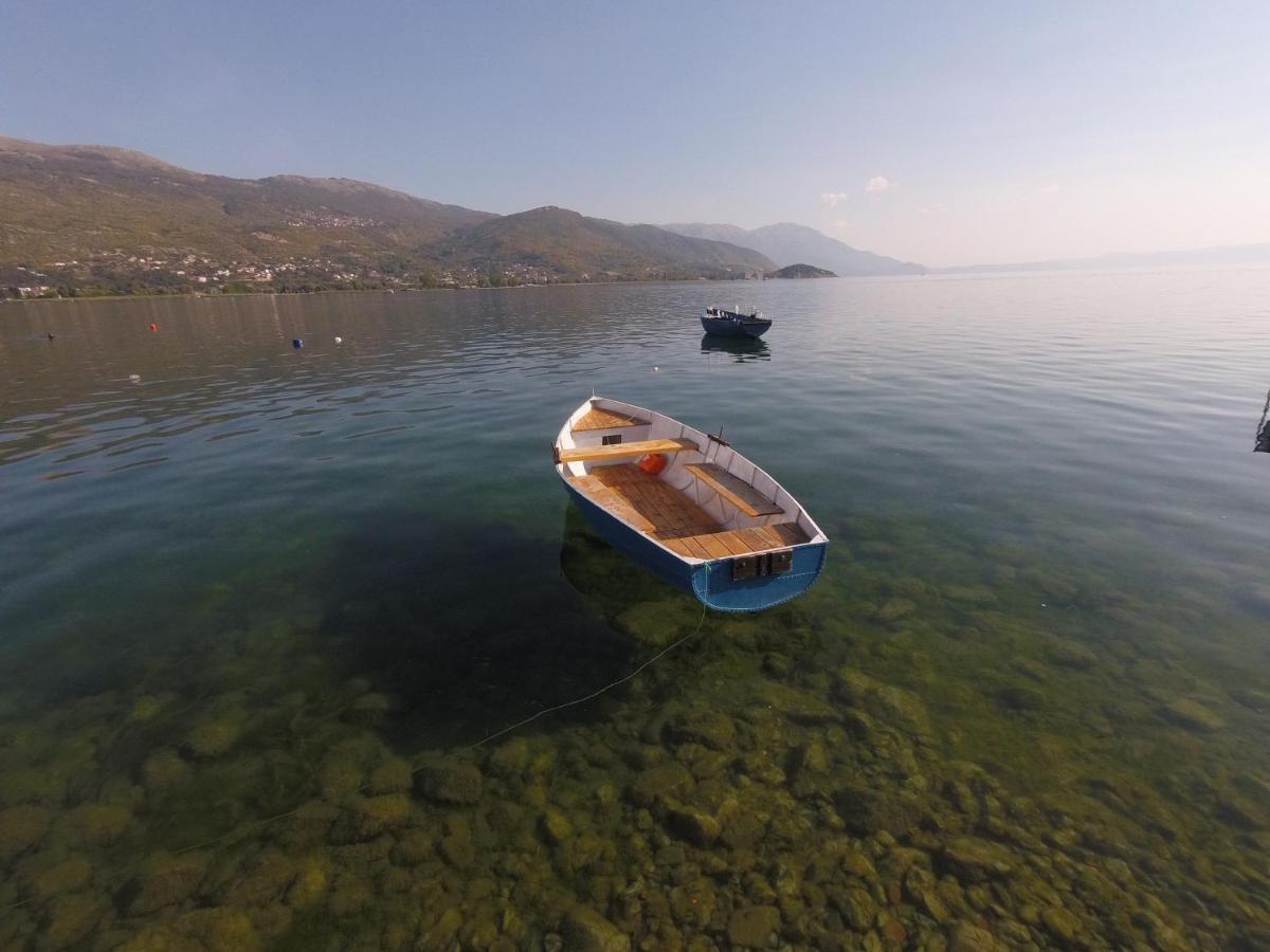 Beachfront Apartments Grunche Ohrid Kültér fotó