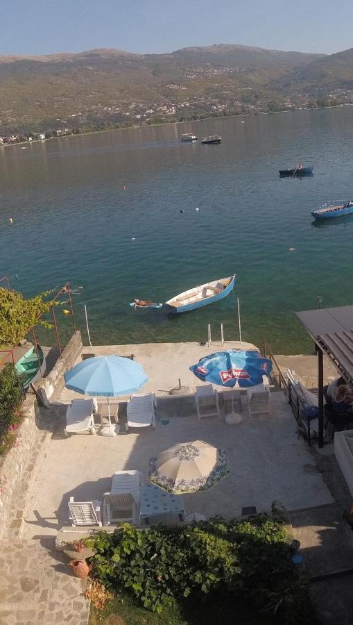 Beachfront Apartments Grunche Ohrid Kültér fotó