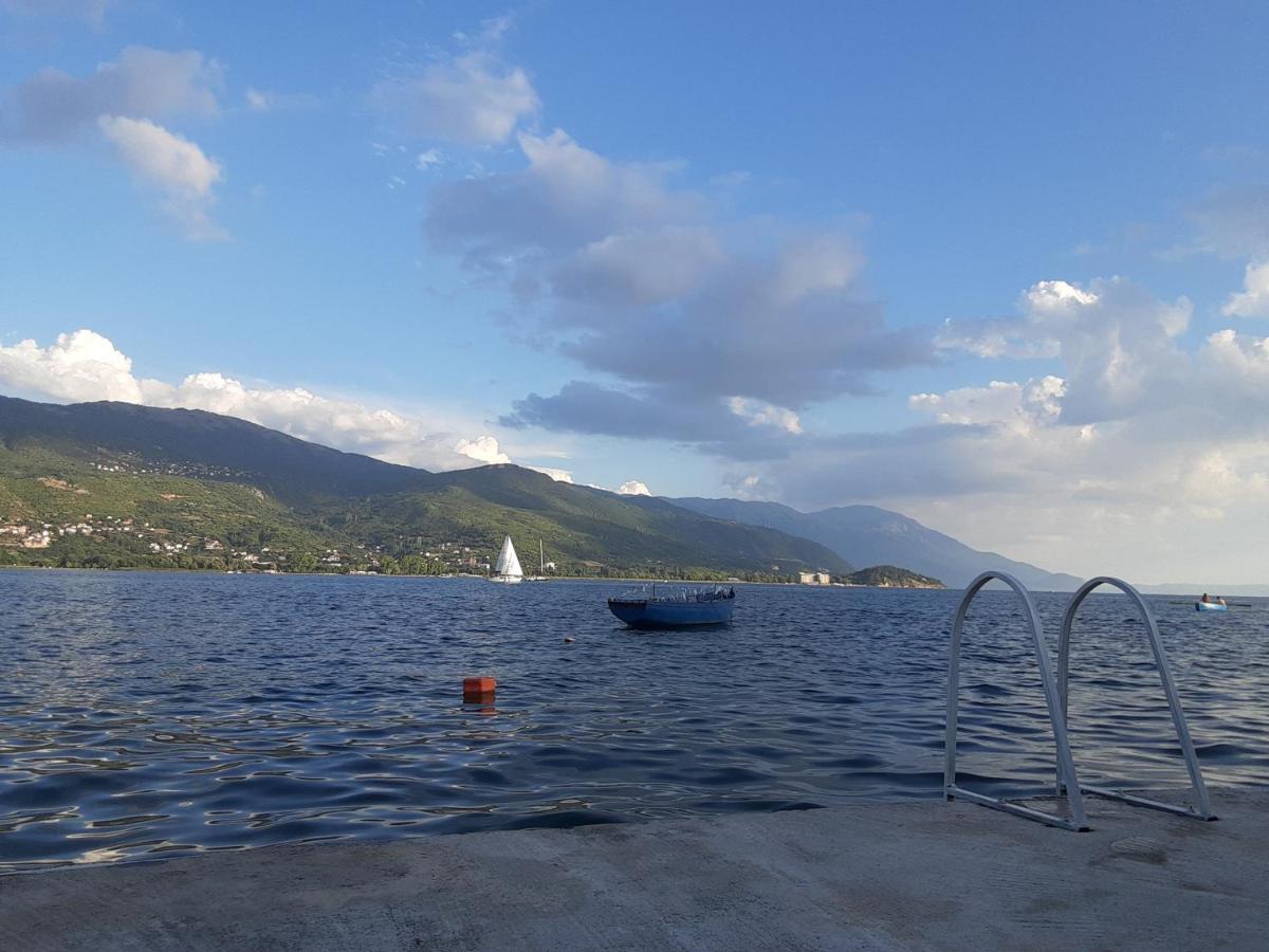 Beachfront Apartments Grunche Ohrid Kültér fotó