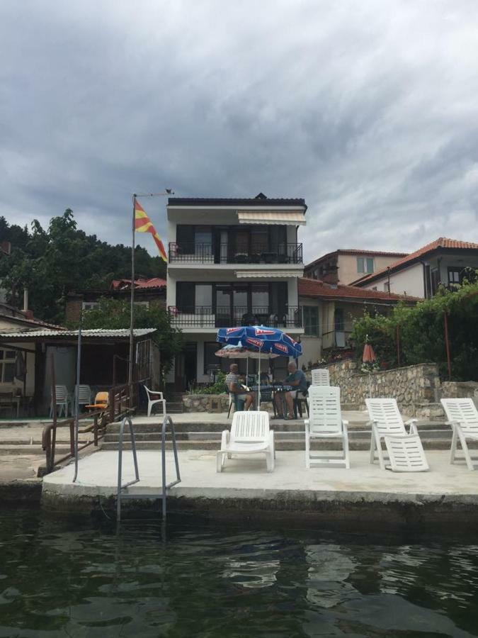 Beachfront Apartments Grunche Ohrid Kültér fotó